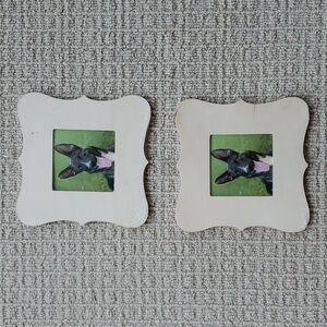 New - Set of 2 Wooden Frames
